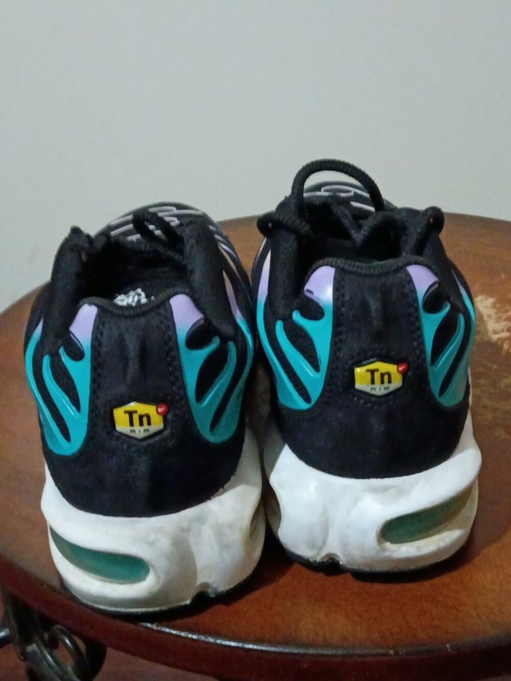Air Max Plus ‘Have a Nike Day’ BQ7224-001 Black Multi Color Size 5Y Sneakers - Picture 10 of 14
